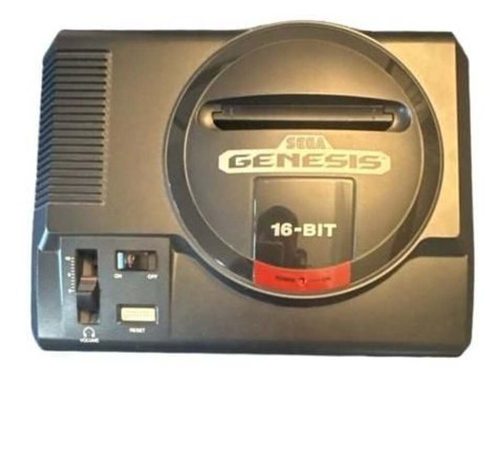 Sega Genesis Model 2 Console Black 16-Bit Video Game System